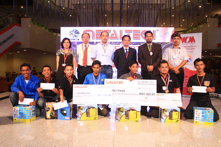 4th Metaltech 2011 Welding Competition winners